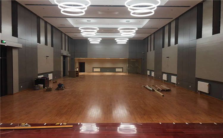 硬木企口運動籃球地板結(jié)構
